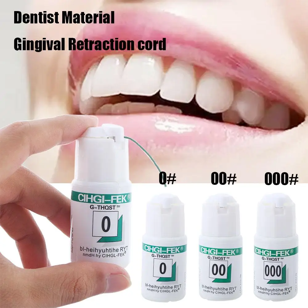 Consumibles desechables para el cuidado bucal, hilo Dental, cordón de retracción Gingival