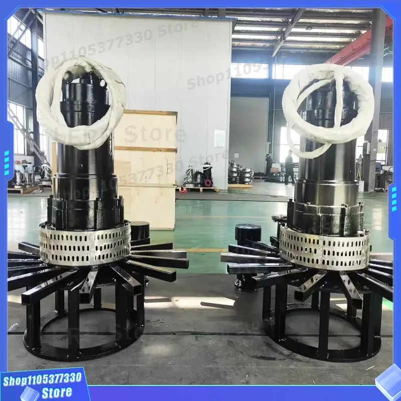 Centrifugal Submersible Aerator for Aquaculture Fish Pond Oxygenation Municipal Water Treatment Industrial Sewage Air Pump view 3