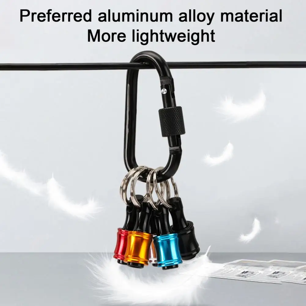 

Socket Drill Bit Holder Strong Load-bearing Portable Simple Installation Universal 1/4inch Hex Shank Socket Screwdriver Drill Bi