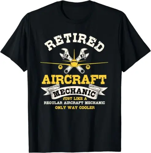  Airplane Mechanic Gift Much Cool Aircraft Mechanic T-Shirt S-3XL