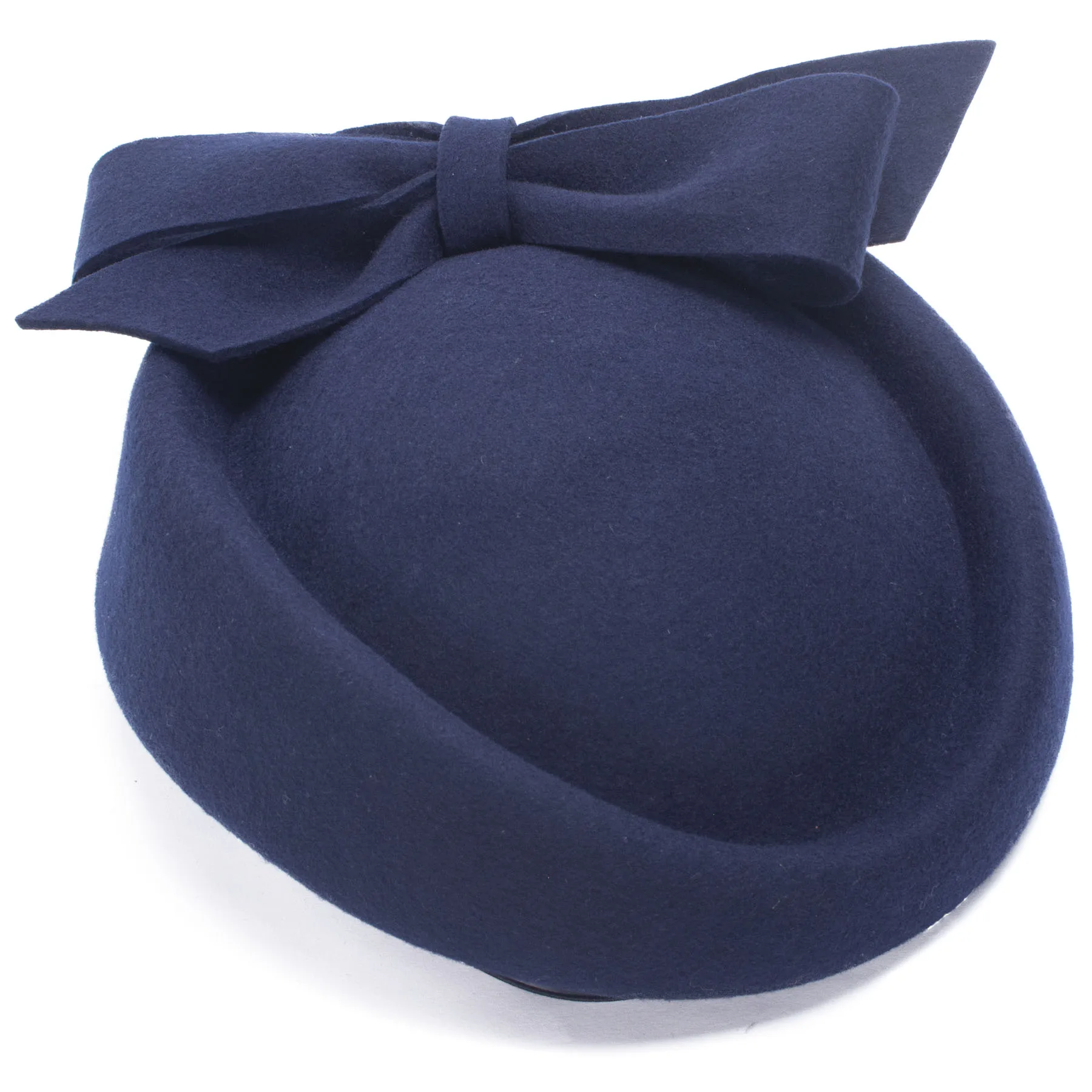 Lawliet Womens Wool Felt Dressy 1950s Cocktail Pillbox Hats Wedding Bridal Beret Church Tea Party A620