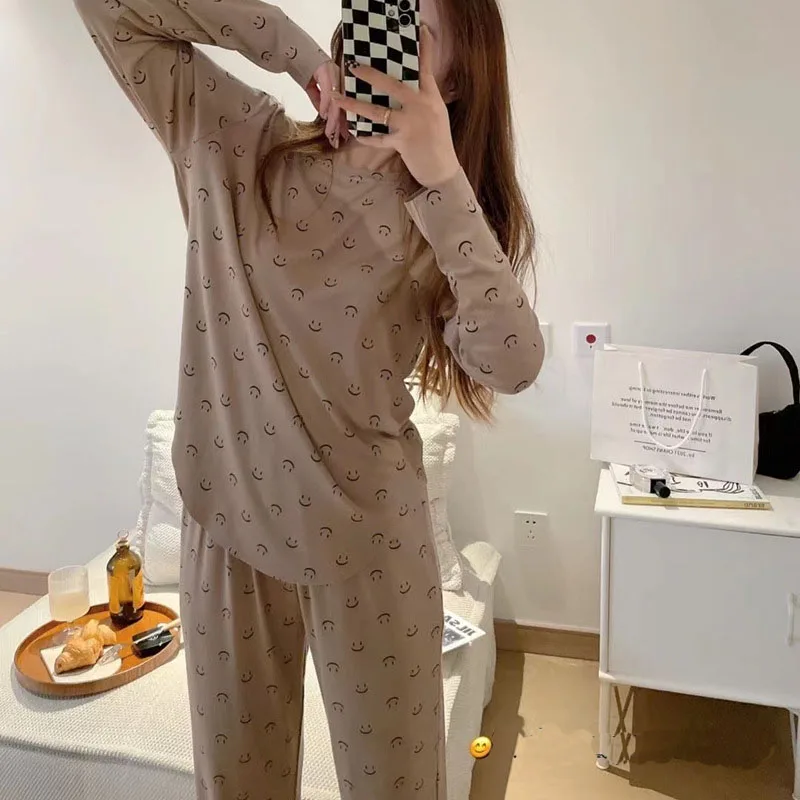 Two-Piece New Girls Casual Pajamas Set Girls Soft Skin-Friendly Homewear Set Girls Loose Plus Size Homewear Maternity Pajamas