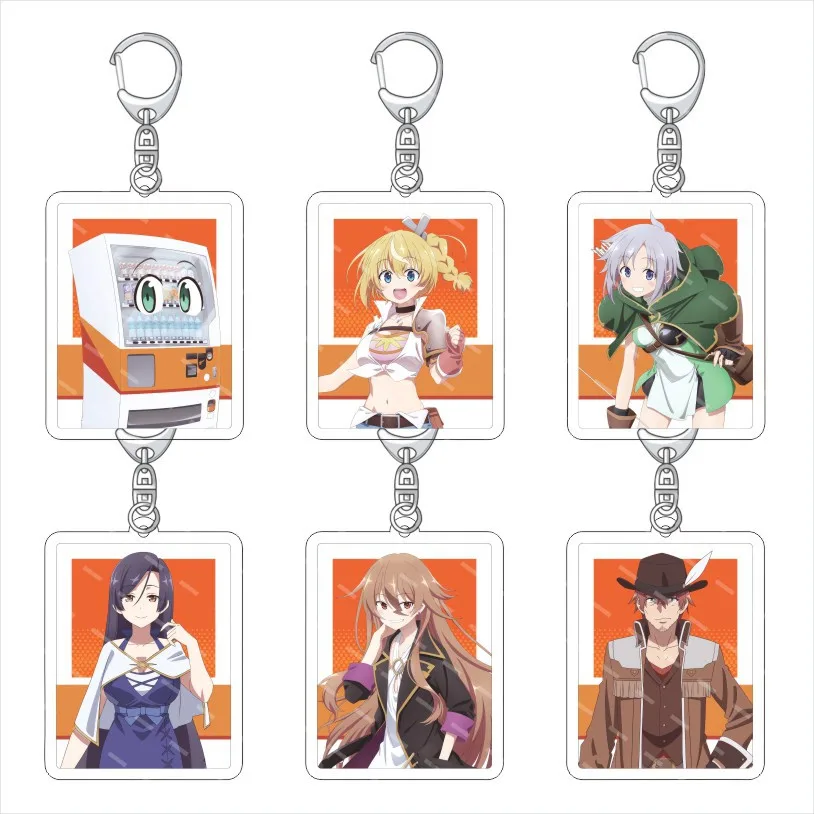 

Reborn As A Vending Machine I Now Wander The Dungeon Acrylic Keychain Lovely Bag Charm Pendant Gift Key Chain Souvenir Creative