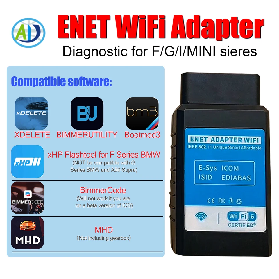 アクセサリー SMART BIMMER ENET WIFI ADAPTER  SMART BIMMER ENET Wi-Fi アダプタ– JUNOS TRADING store