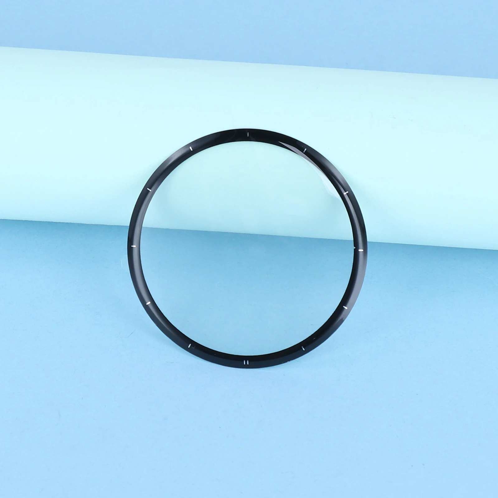 2Pcs  /  Pack For Huawei Watch 5 46mm Screen Protector Smart Watch HD Clear PMMA Film (Black Edge)