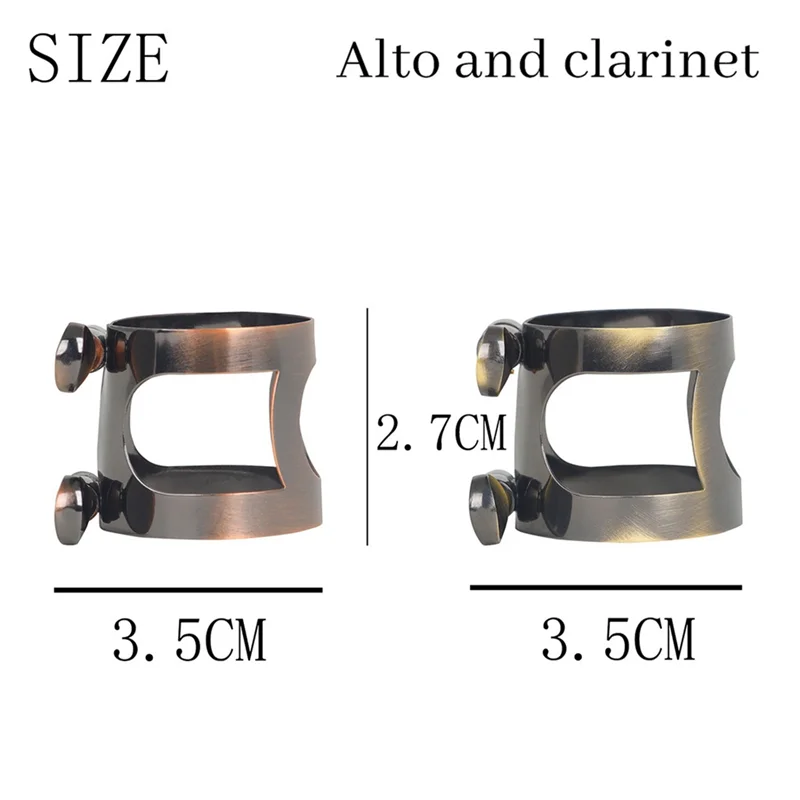 M87K ملحقات الآلات الموسيقية Altos ثلاثة أضعاف الساكسفون الناي كليب النحاس الكلارينيت الناي كليب ، ثلاثة أضعاف أ