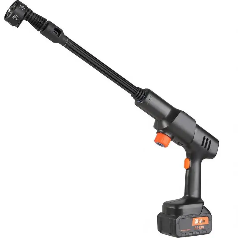 Handheld Power Sprayer 20V 1.0 GPM For Vehicle Maintenance Driveway Cleaning Garden Irrigation, 652-PSI Pressure 4.0Ah Rechargeable Battery 6-in-1 Adjustable Nozzle Portable High-Pressure Cleaning Tool Kit Case Included