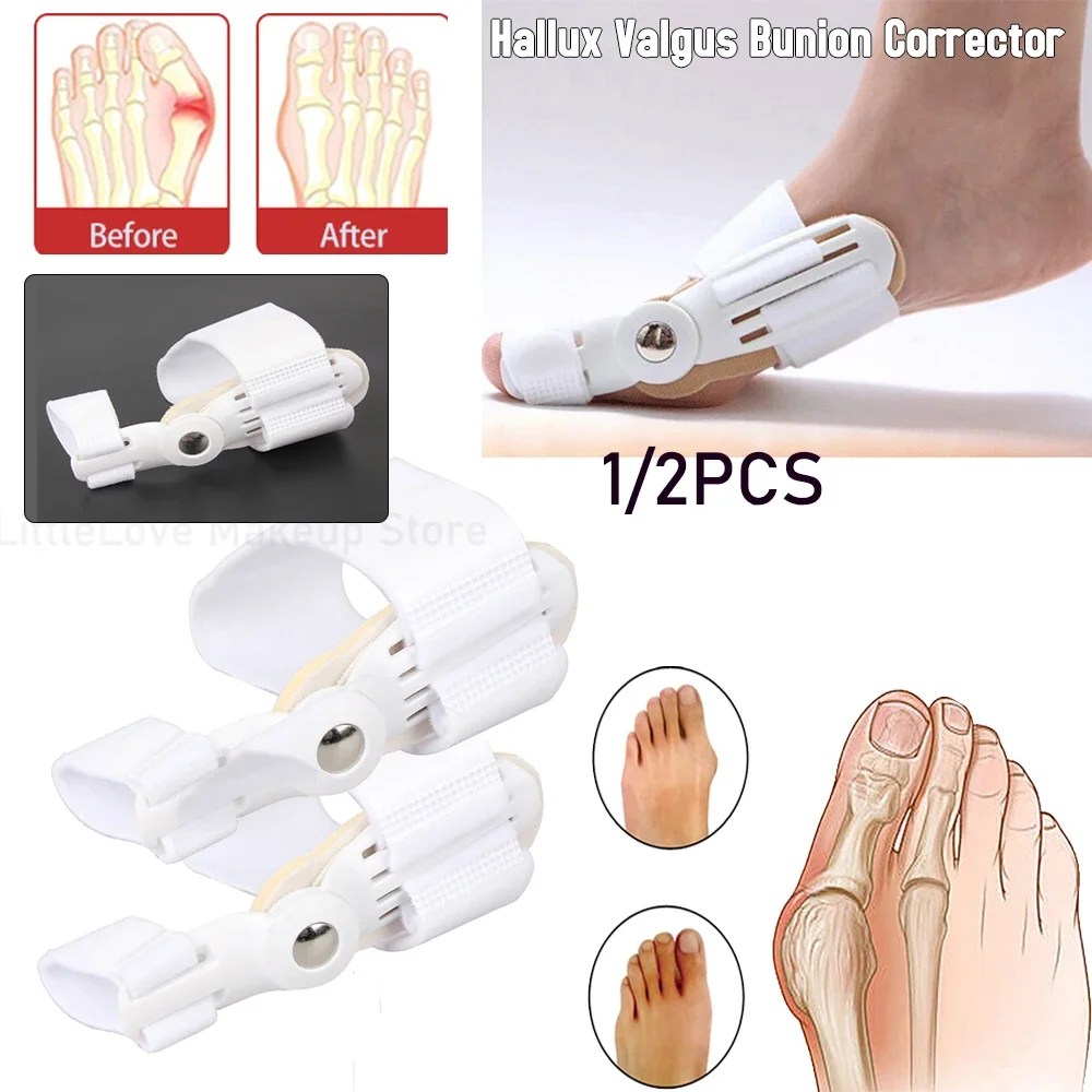 Orthopedic Corrector Bunion Splint Big Toe Straightener Corrector Foot Pain Relief Hallux Valgus Correction Pedicure Foot Care