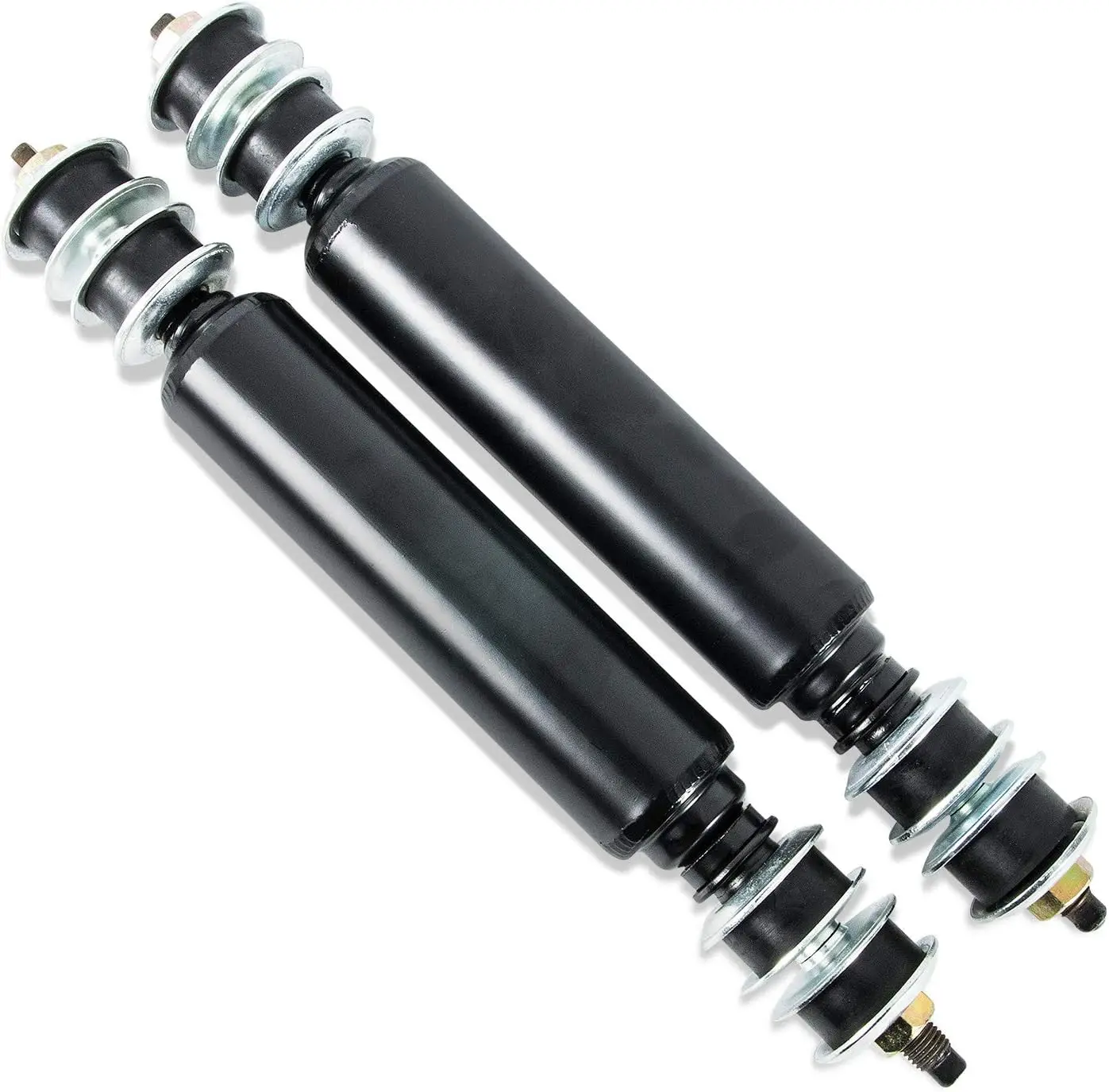

2 PCS Golf Cart Rear Shock Absorbers Compatible with 1981-2011 Club Car DS Electric & Gas/G&E, 2004-Up Precedent Replace
