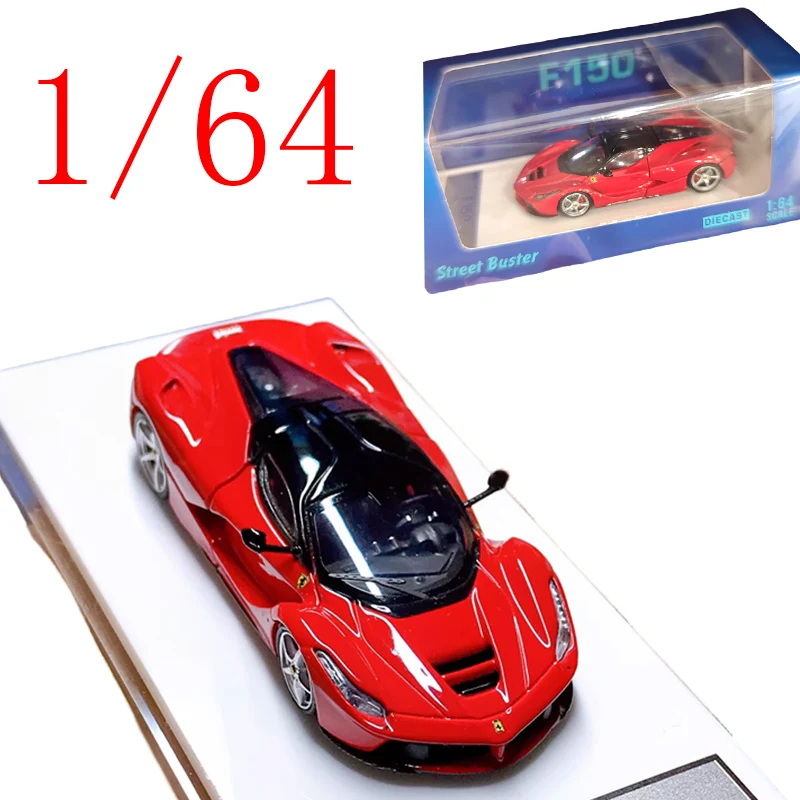 

Street Buster Diecast 1/64 Scale Ferrari Alloy Model Cars Ferrari Rafa Play Vehicles Toys for Boys Gift Original Box