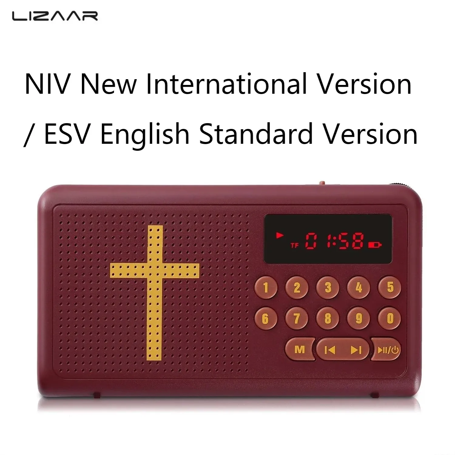 Bible Audio Player Electronic ESV English Standard Version NIV New International Version NLT