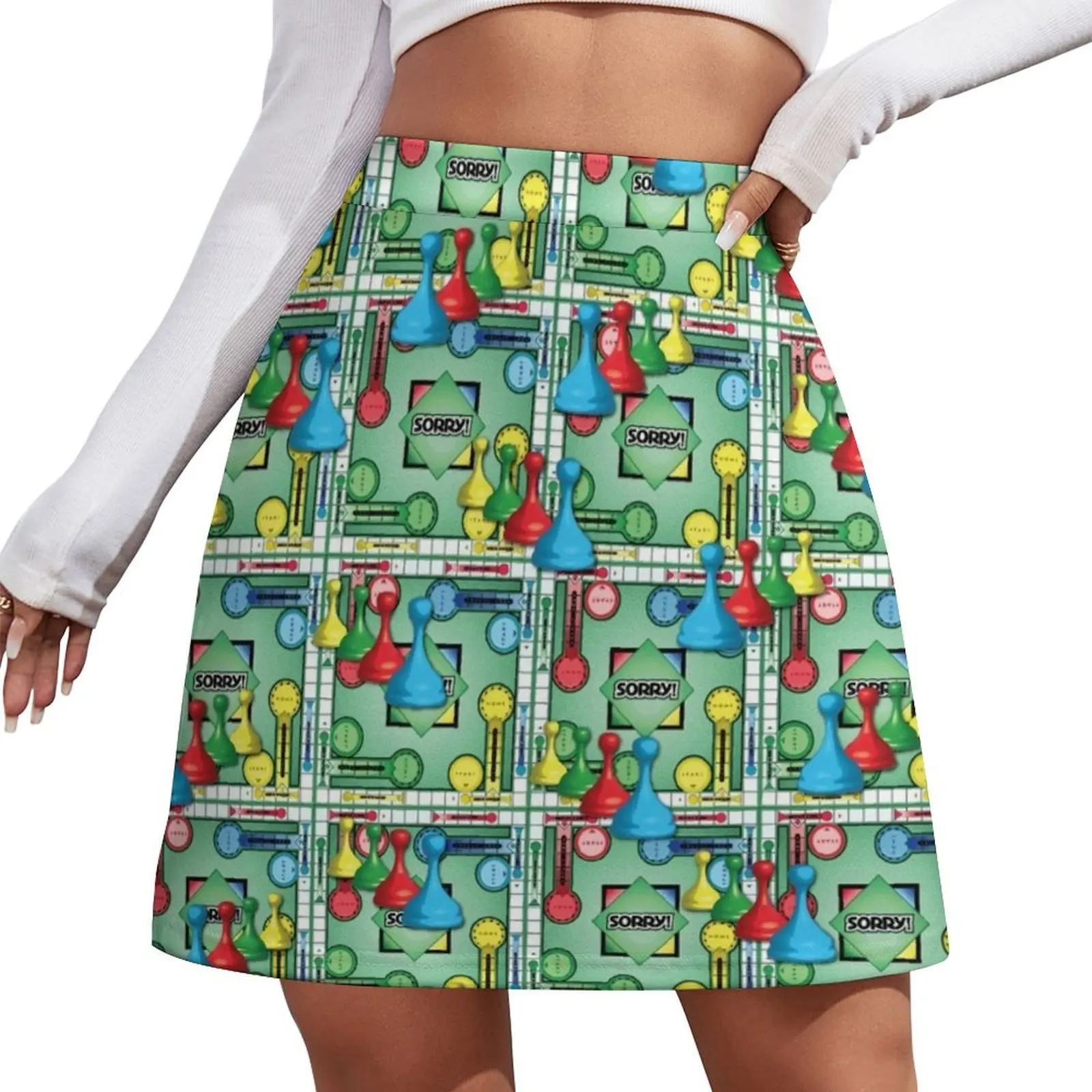 

Sorry Board Mini Skirt Summer dress mini skirt night club women korean luxury clothing