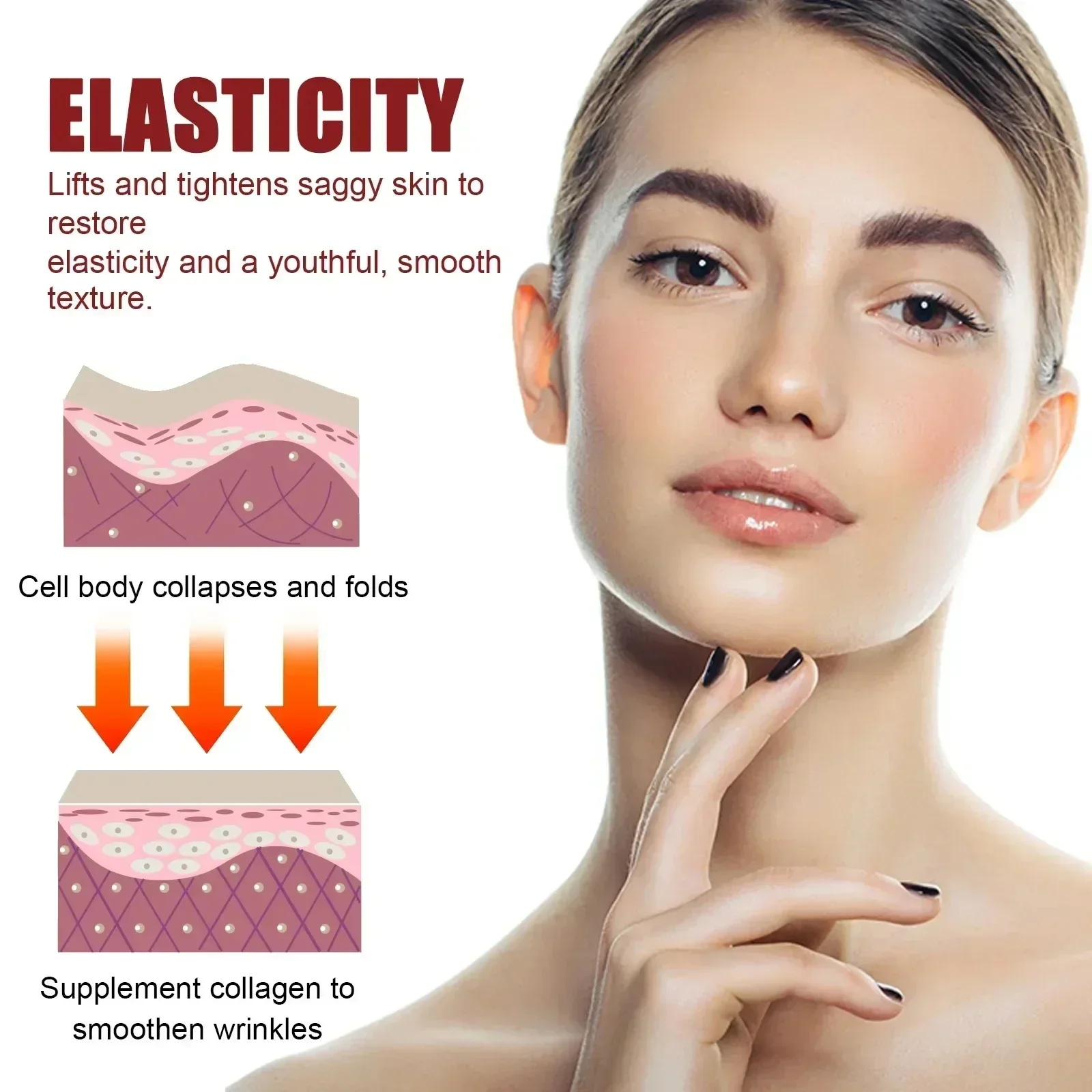 §§§Anti Aging Face Serum Collagen Wrinkle Removal Hyaluronic Acid Forehead Fine Lines Lifting Facial Serum Skin Care Beauty