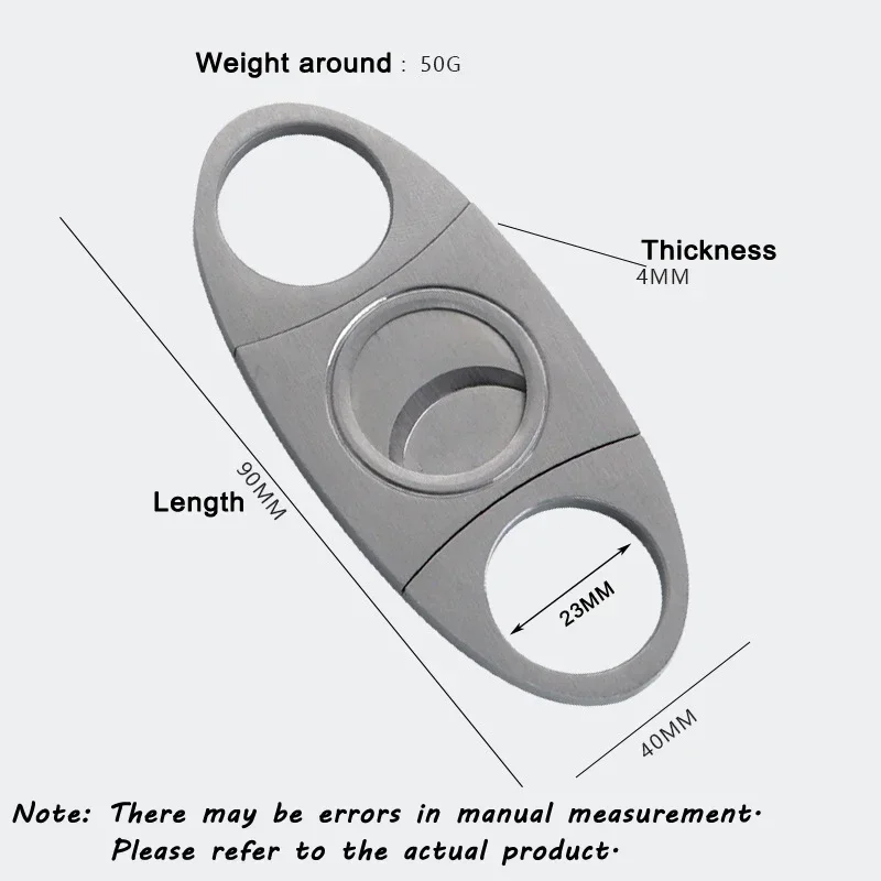 Stainless Steel Cigar Scissor Cutter Puro Charuto Clipper Cigar Shear Cutter Guillotine Tobacco Cigarette Cigar Accessories
