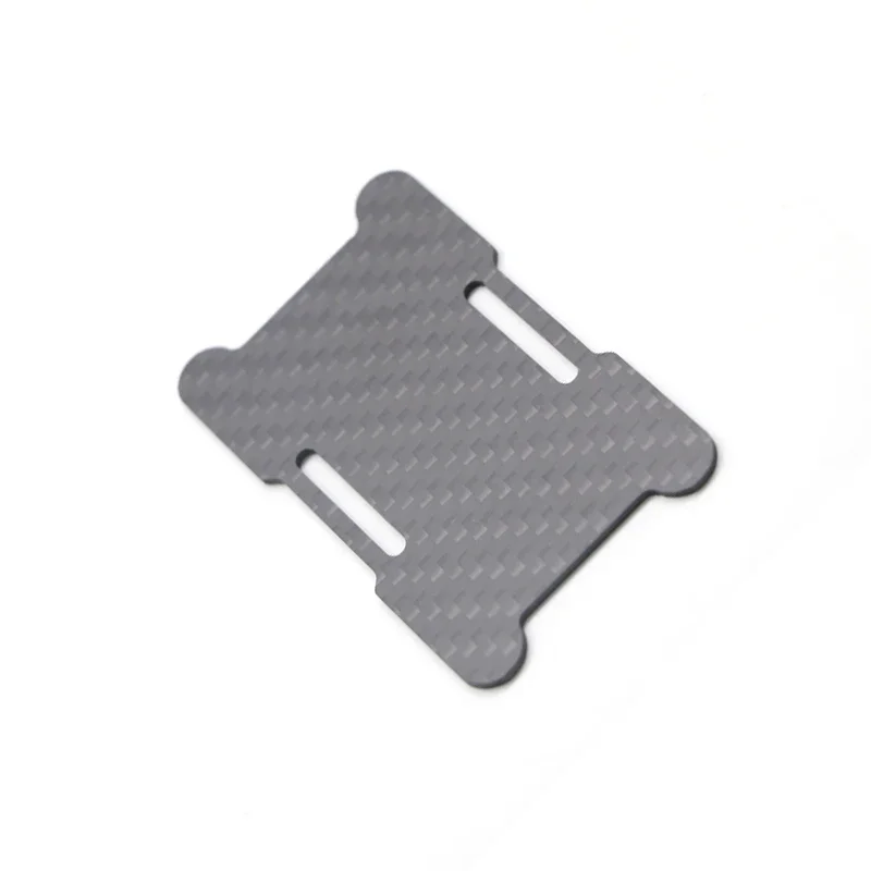 Under-Mounted Battery Protection Plate Carbon Fiber with Foam 45X75mm 45X85mm 45X95mm for FPV Freestyle Drone Shock-Absorbing