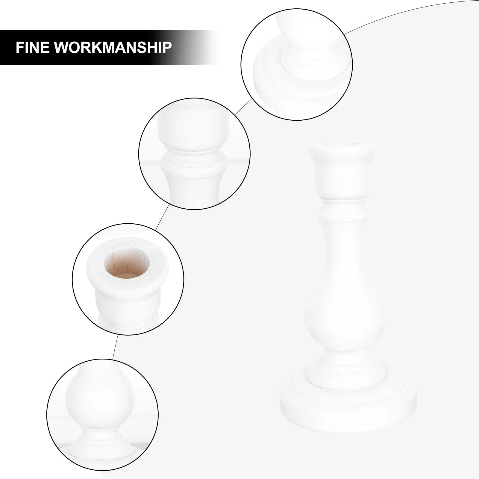 حامل خشب عتيق على الطراز الشمالي ديكور شمعدان إبداعي يزين نطاق واسع عملي يستخدم المهرجانات والمناسبات