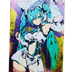 DIY Homemade Flash Card Asuka Langley Soryu Hyūga Hinata Hatsune Miku Anime Game Peripheral Collection Christmas Present