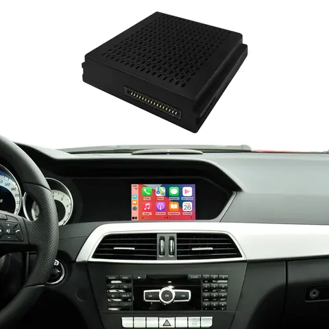 Road Top Trådlös Carplay Android Auto för Mercedes Benz C-Klass W204 NTG4.5 Plug and Play Airplay Mirror Link USB Videokameror 10 best sales Mercedes 204 - №5