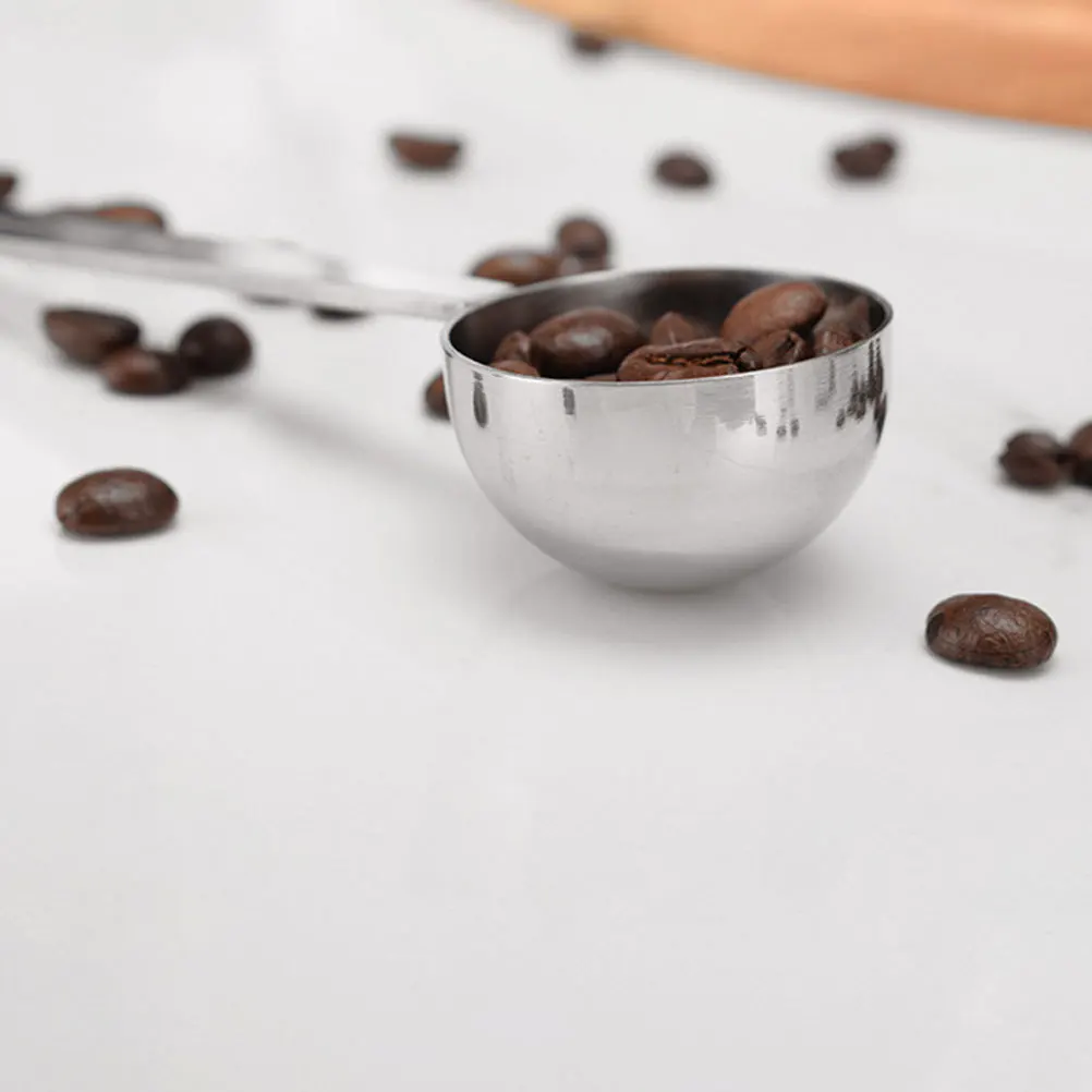 

2Pcs Stainless Steel Measuring Spoons for Coffee Tea Baking Powder Scoop Measuring Spoon Baking Scoop Coffee Spoons