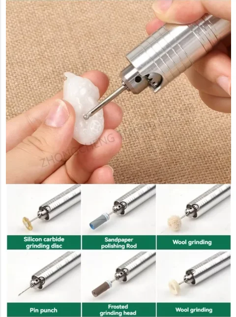 220v High Power Polisher Hanging Mill Carving Machine Jade Metal Grinding Polishing Wood Carving