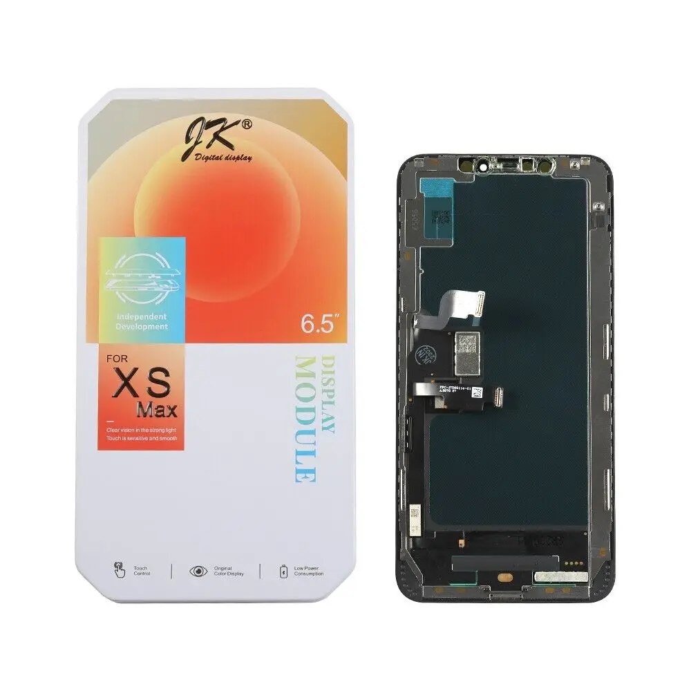 JK Display For iPhone X LCD Xs XR 11 12 13 LCD Display Touch Screen Digitizer Assembly No Dead Pixel Replacement Parts TRUE TONE