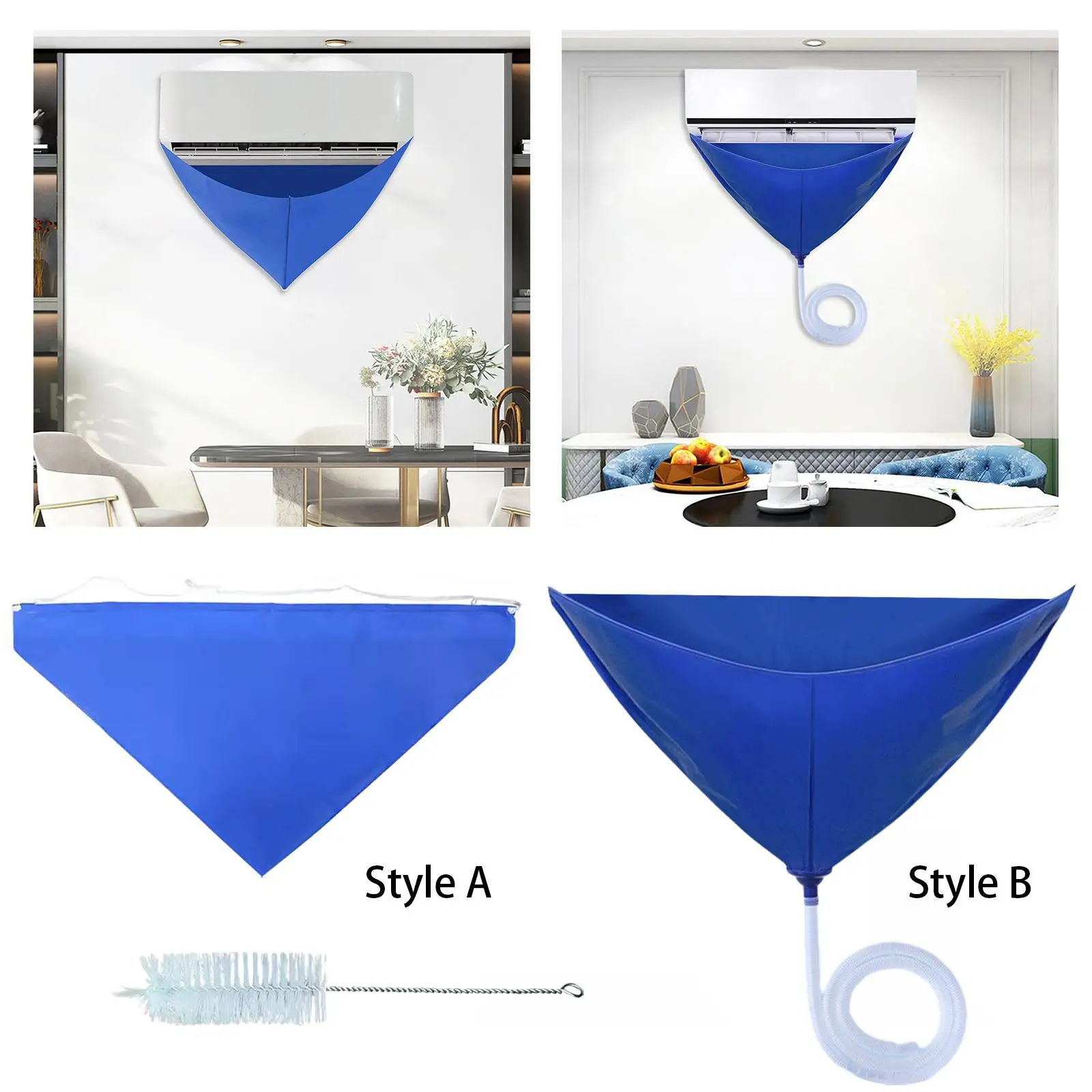 Waterdichte Slijtvaste Stof Wassen Schoon Beschermer Tas Voor Wand Gemonteerde Mini Split Airconditioner Units