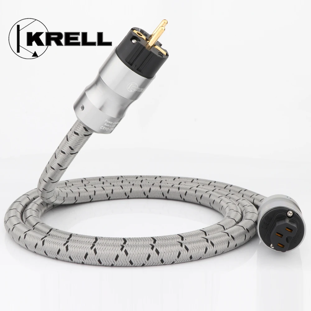 

JP KRELL CRYO-156 US AC Power Cord Power Cable hifi American Standard Audio CD Amplifier Amp US Power Cables EU US Plug Power