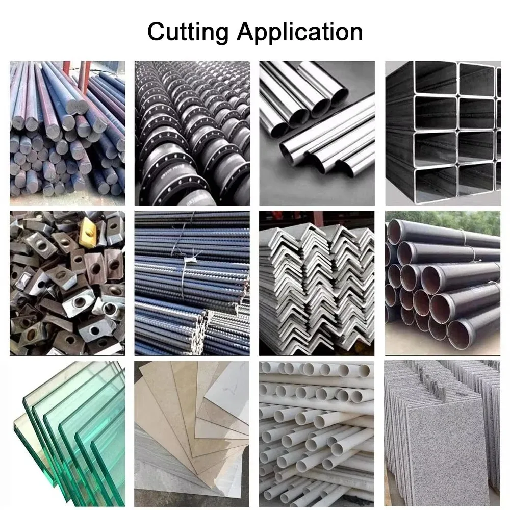 Juego de hojas de sierra de diamante para metal, acero inoxidable y hierro - Discos de corte resistentes a la oxidación con 100 mm de diámetro