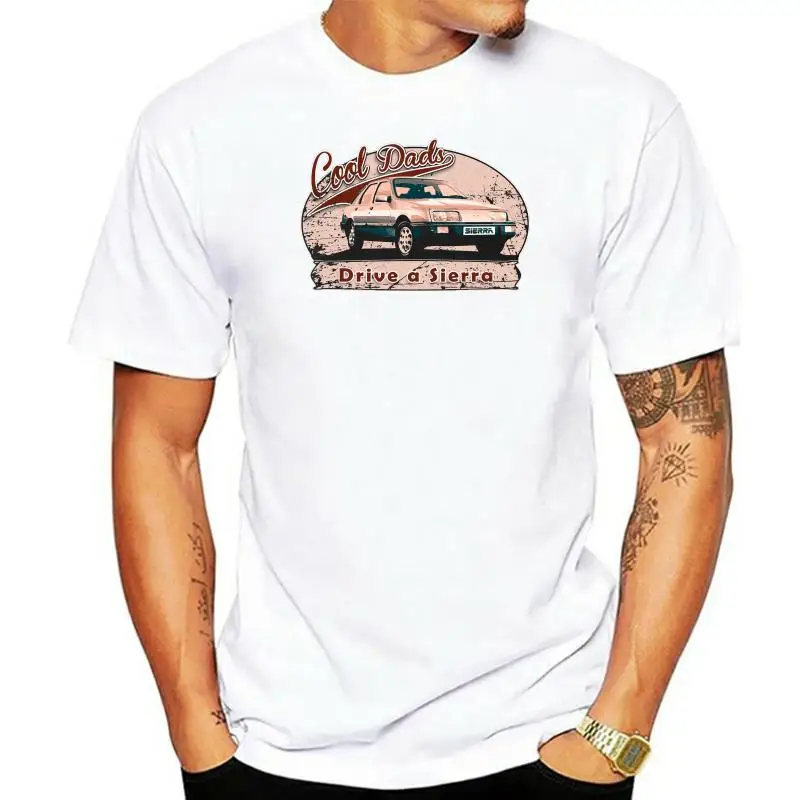 Cool dads drive a Sierra classic car Mens T-shirt men t shirt