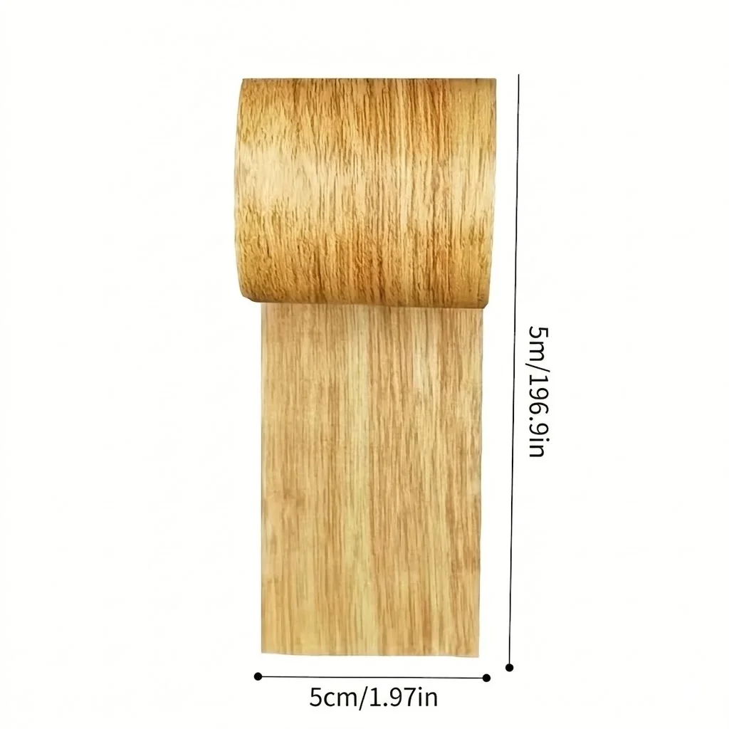 YITAPE Wood Grain Repair Tape 5M Self-Adhesive Furniture Sticker for Table Chair Door Floor Window Renovation Waterproof Patch
