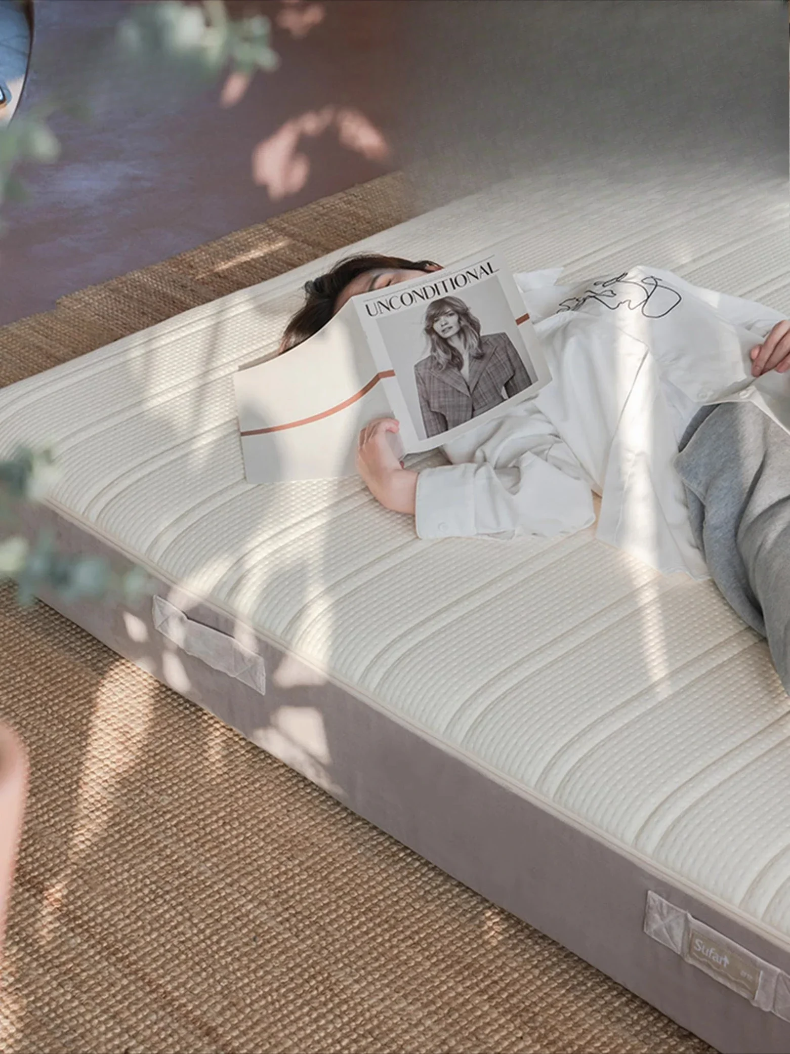 Yunshu mattress, memory cotton mattress, household spine care soft and hard cushion