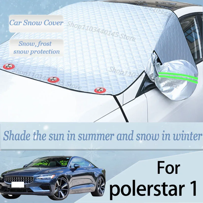 

For polerstar 1 car Snow Windscreen, Snow, Frost, Dust and UV Visor, Winter car clothing, thick magnetic