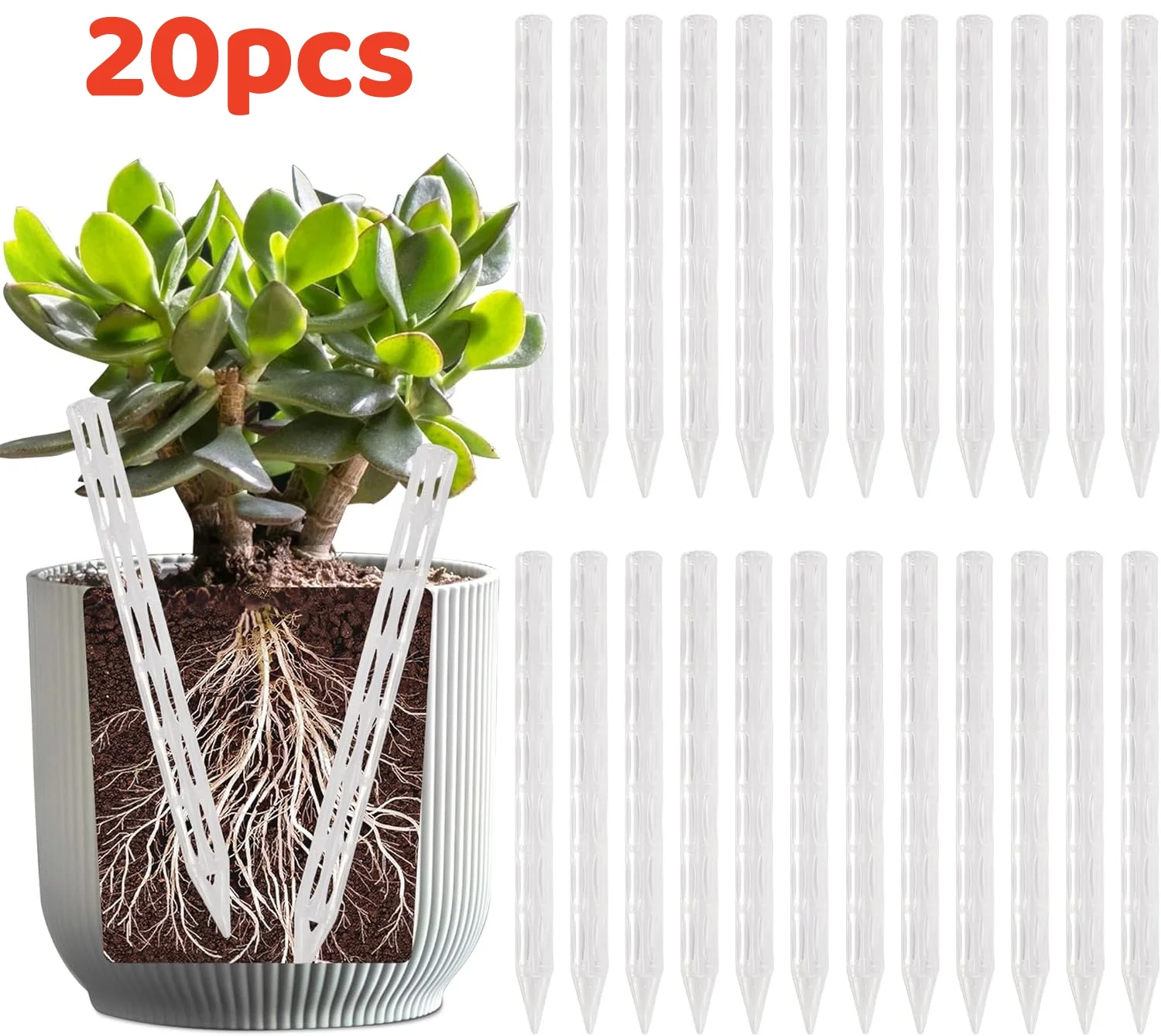 Tuyaux de drainage pour éviter la pourriture des racines et améliorer la circulation de l'eau, adaptés à une utilisation intérieure et extérieure, pour la ventilation des racines des plantes, 10/20 pièces