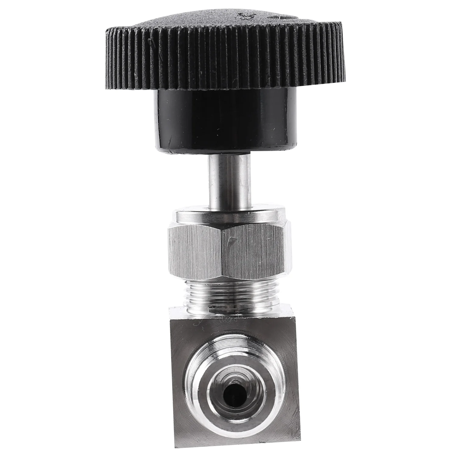 Needle Valve Adjustable 1/4 inch Male to Female Thread Stainless Steel 304 Flow Control Shut Off Crane Needle Valve