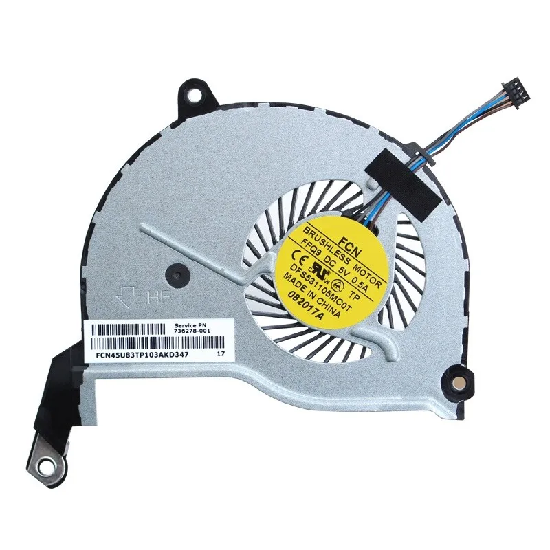 A+ 736278-001 Laptop CPU Cooling Fan For HP Pavilion 15-N 14-N TPN-Q131 Q132