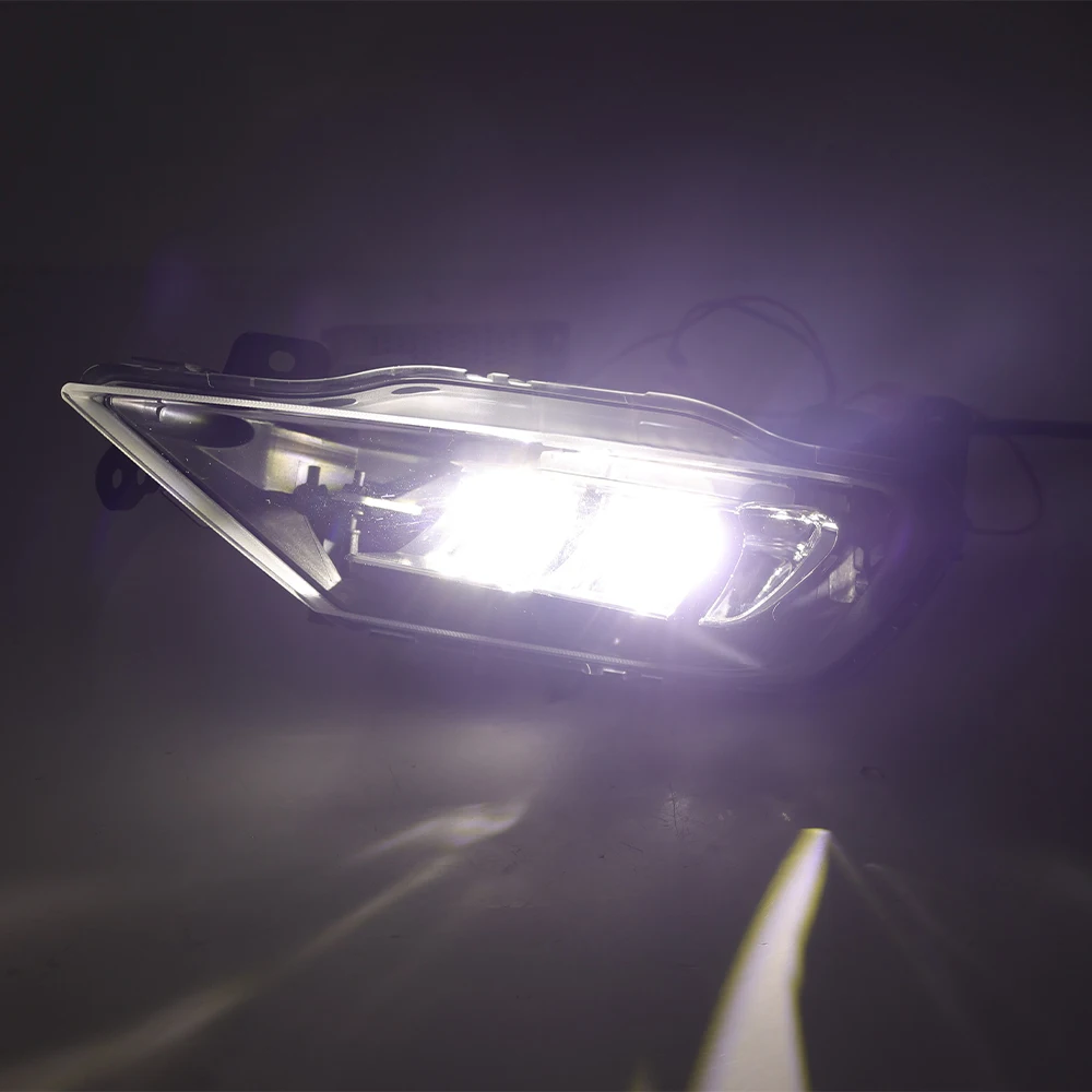 LED مصباح الضباب لفولفو XC60 XC90 S90 V90 2016-2019 2020 2021 المصد الأمامي الضباب ضوء مجموعة مصابيح أمامية اكسسوارات السيارات