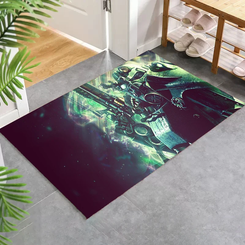 Fallouts Living Room Floor Mats Rugs Bathroom Mat Entrance Doormat Anime Carpet Non-slip Kitchen Mat Kitchen and Home Items Rug