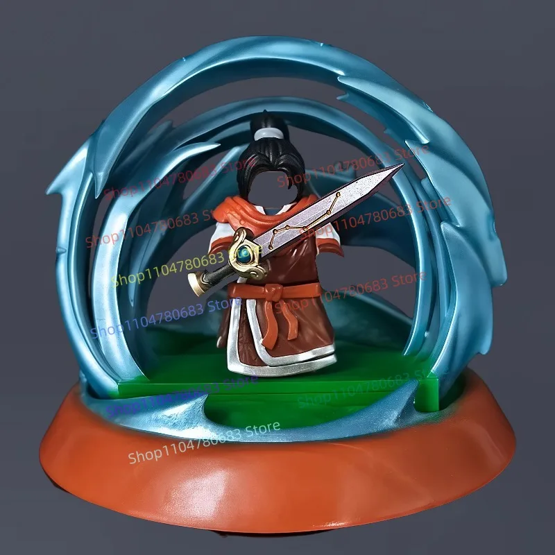 

MOC Building Blocks Chinese Sword Mini Figure Li Xiaoyao Armor Assembly Accessories Hobby Toy Display Piece Holiday Gift