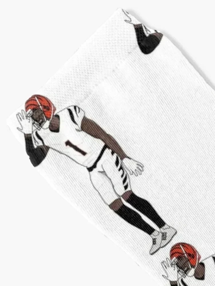 Ja'Marr Chase Socks essential Stockings compression professional running retro Men's Socks Luxury Women's