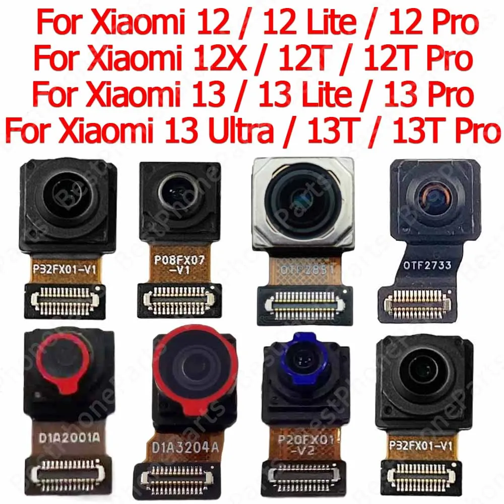 Front Camera For Xiaomi Mi 12 Lite 12X 12T 13T Pro 5G 13 Ultra Frontal Selfie Camera Module