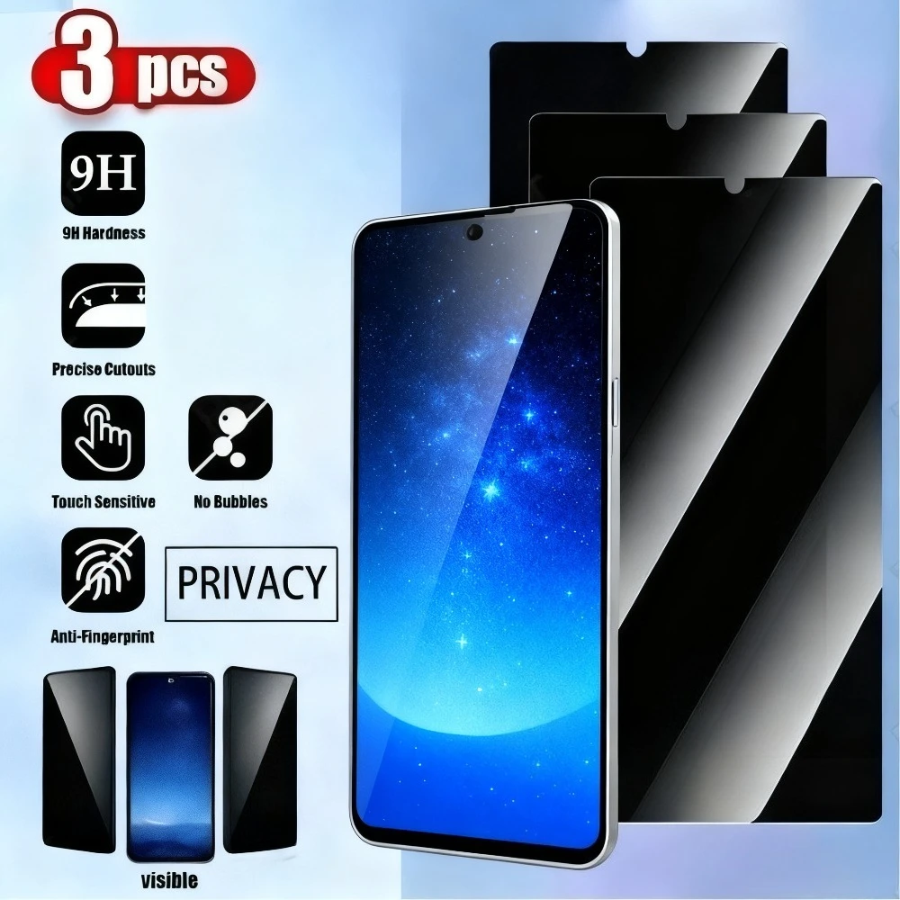 3Pcs Anti Spy Scree… - image