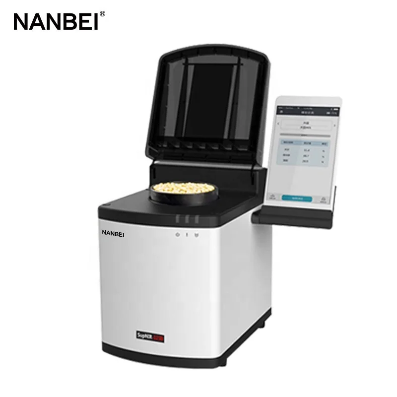 مختبر NANBEI Benchtop بالقرب من مقياس الطيف بالأشعة تحت الحمراء ورطوبة الحبوب وبروتين الرماد ومقياس الطيف الضوئي NIR