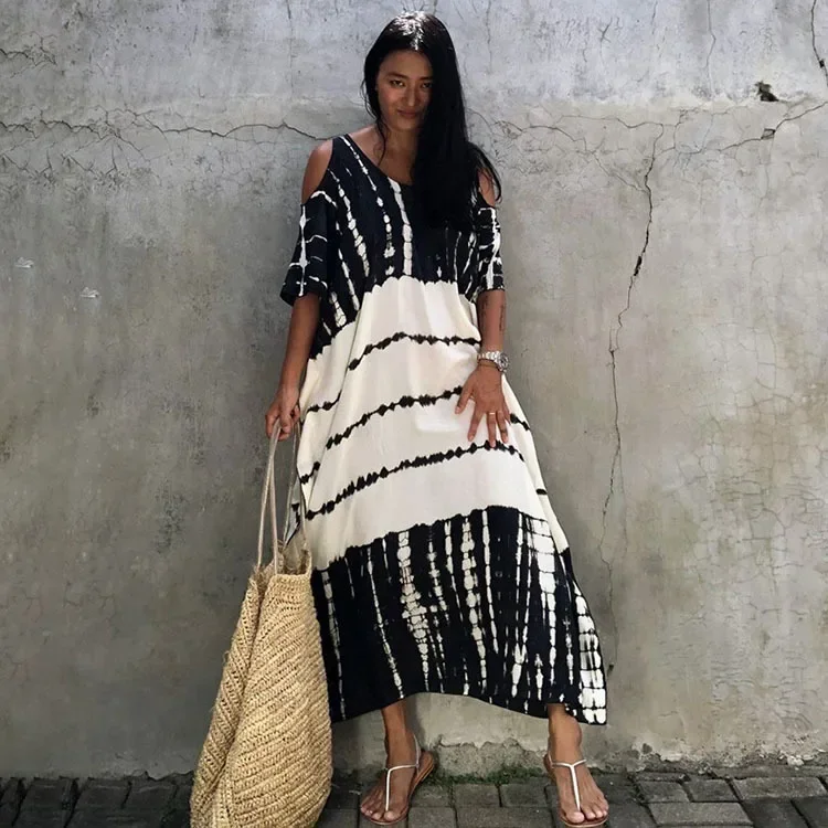 

Пляжное платье с принтом, свободная праздничная солнцезащитная рубашка, блузка-бикини, женская новинка 202, женская приморская блузка, модная летняя одежда для отдыха