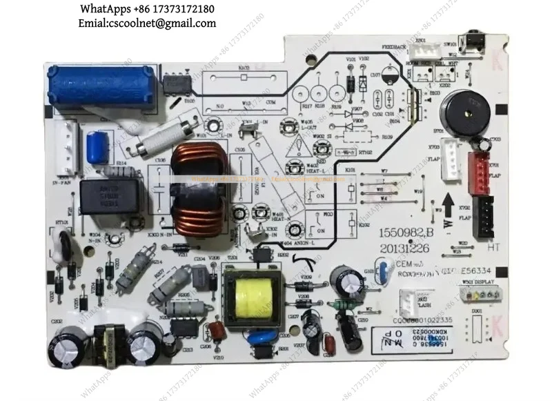 JS01 Working Air Conditioner Control Board for Hisense 1550982.B 1817595 1817595D 1816930.B Universal Replacement Part
