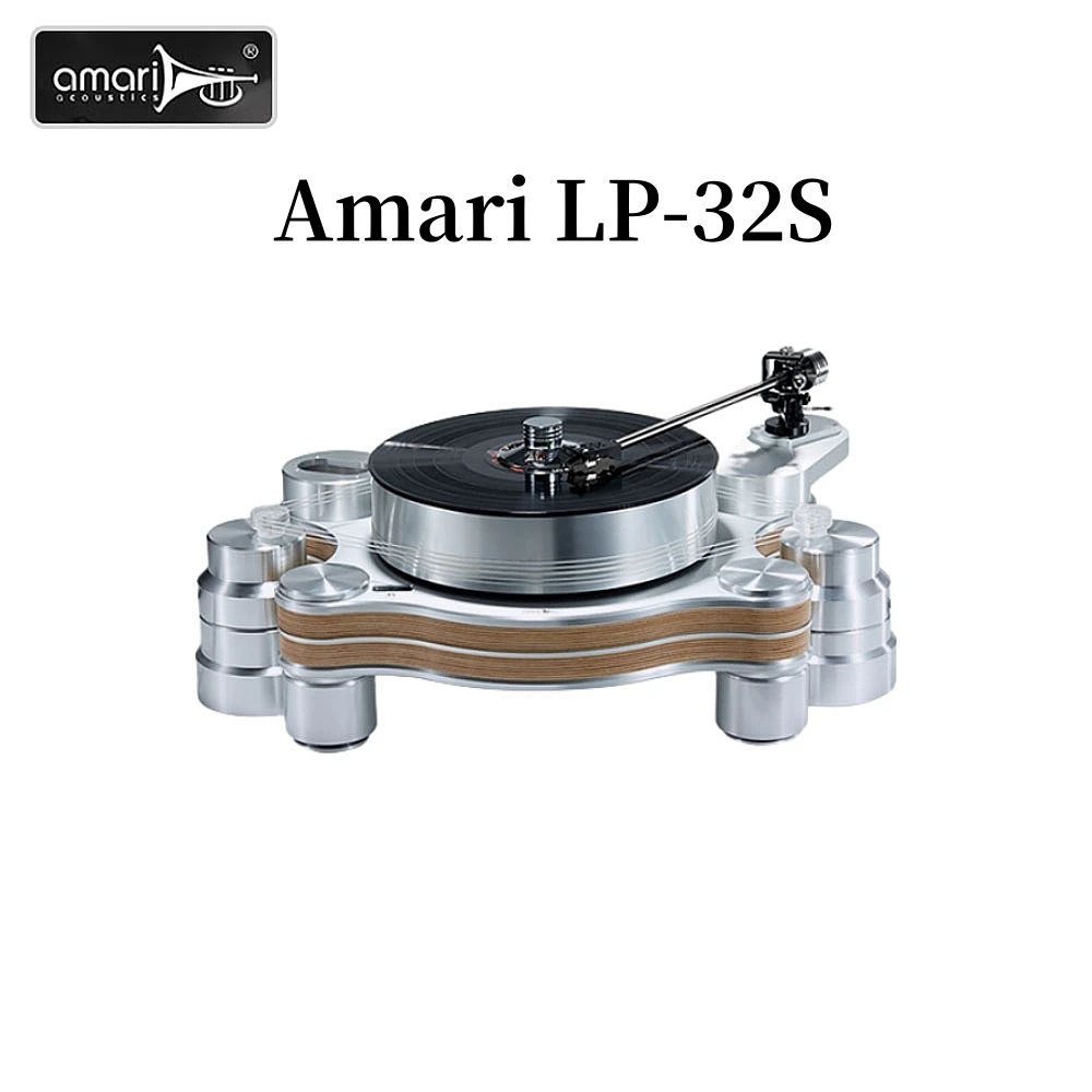 Amari LP Turntable Player LP-32s Magnetic Suspension PHONO Turntable With Tone Arm Cartridge Phono Record Town