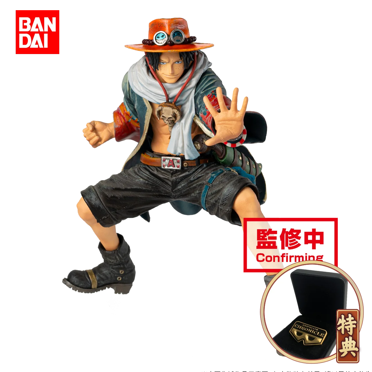 

BANDAI Banpresto ONE PIECE ACE Official Authentic Figures Models Anime Collectibles Toys Birthday Gifts Dolls Ornaments statue