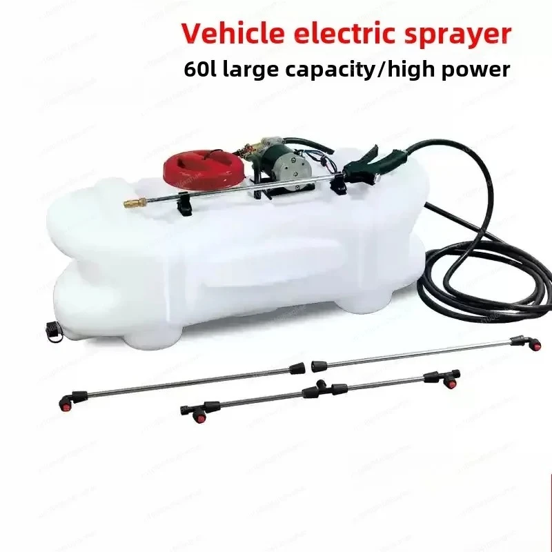 60L  100L Agricultural ATV Electric Sprayer with 5M Gun, High Capacity for Farm Orchard Pest Control, Efficient