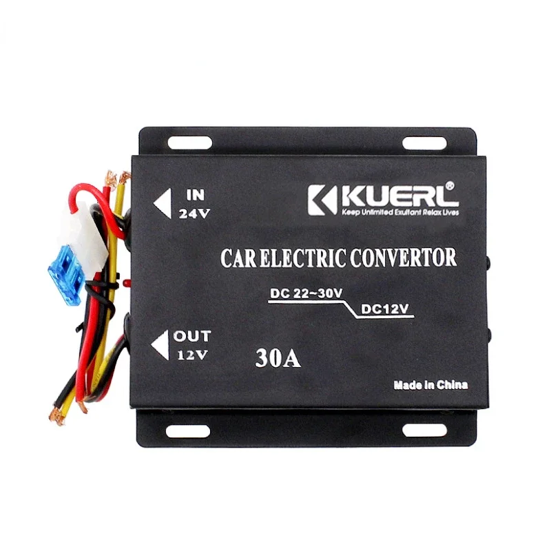 10A/15A/20A/30A On-Board Power Converter 24V To 12V Power Supply Voltage Reducer