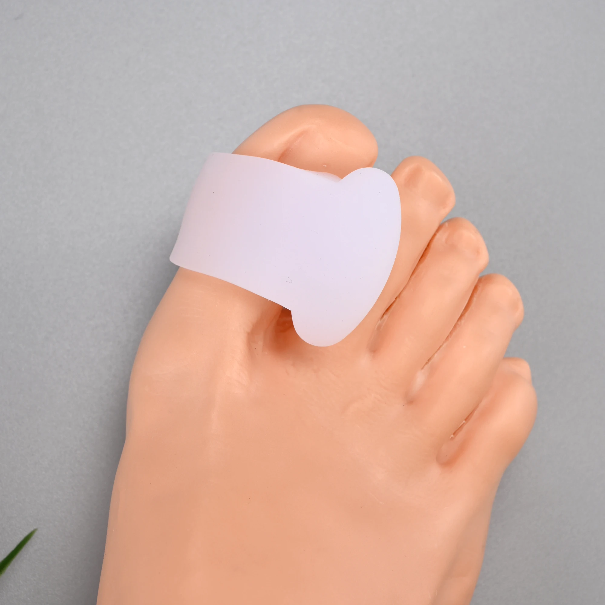 Mathiateur de gel de silicone Parker, lisseur, outil de soin des pieds, protecteur d'oignon, hallux valgus, oto instituts, 2 pièces