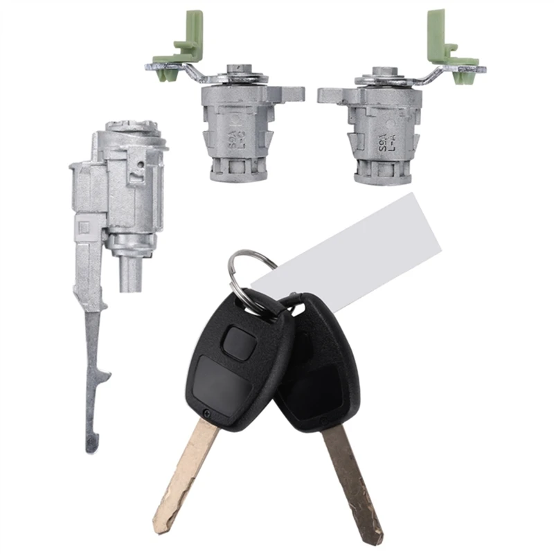 

Car Door Lock Cylinder Switch Ignition Barrel Lock Set With Key 72185-S9A-013 For Honda Civic CRV 2002-2006 72185S9A013